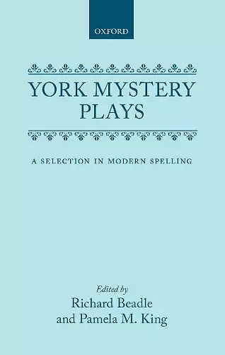 York Mystery Plays cover