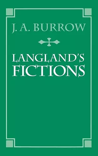 Langland's Fictions cover