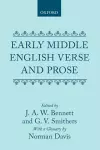 Early Middle English Verse and Prose, 1155-1300 cover