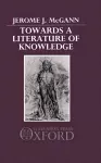 Towards a Literature of Knowledge cover