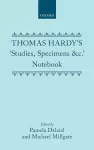 Thomas Hardy's 'Studies, Specimens &c.' Notebook cover