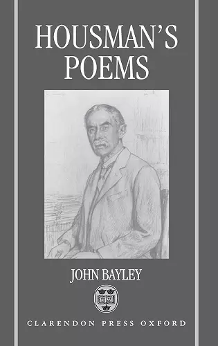 Housman's Poems cover