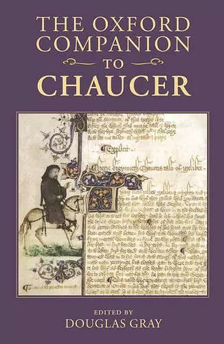 The Oxford Companion to Chaucer cover