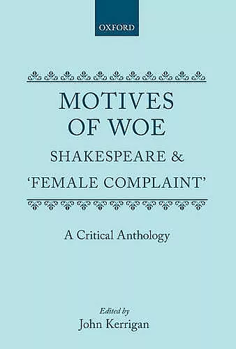 Motives of Woe cover
