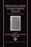 From Anglo-Saxon to Early Middle English cover