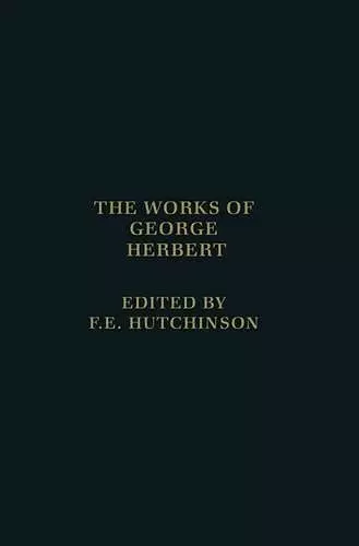 The Works of George Herbert cover