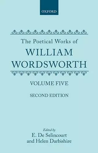 The Poetical Works, Volume 5 cover