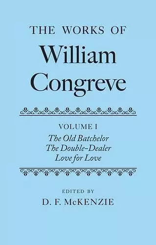 The Works of William Congreve cover