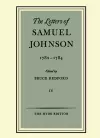 The Letters of Samuel Johnson: Volume IV: 1782-1784 cover