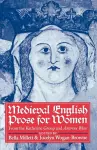 Medieval English Prose for Women cover