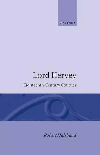 Lord Hervey cover