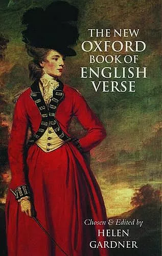 The New Oxford Book of English Verse, 1250-1950 cover
