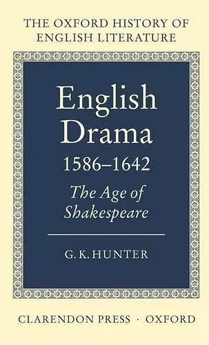 English Drama 1586-1642 cover