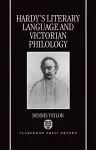 Hardy's Literary Language and Victorian Philology cover