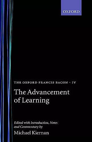 The Oxford Francis Bacon IV cover