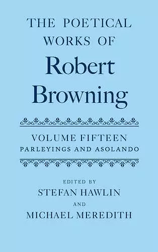 The Poetical Works of Robert Browning cover