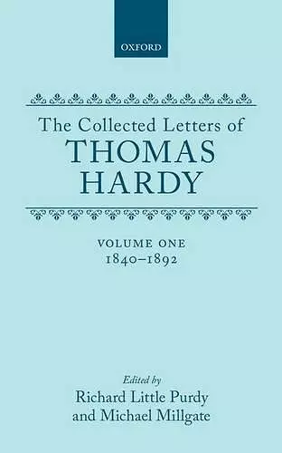 The Collected Letters of Thomas Hardy cover