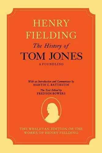 The Wesleyan Edition of the Works of Henry Fielding cover