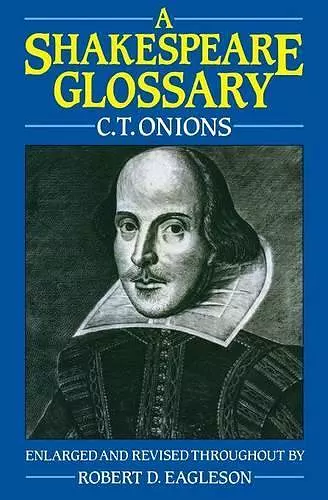 A Shakespeare Glossary cover