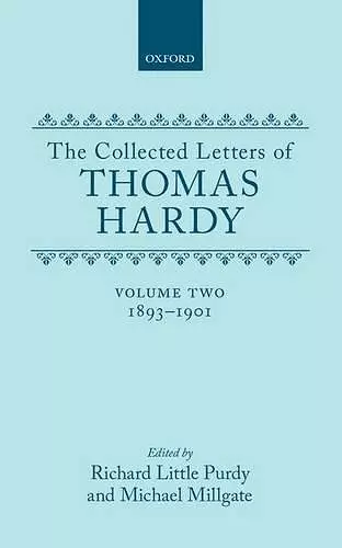 The Collected Letters of Thomas Hardy: Volume 2: 1893-1901 cover