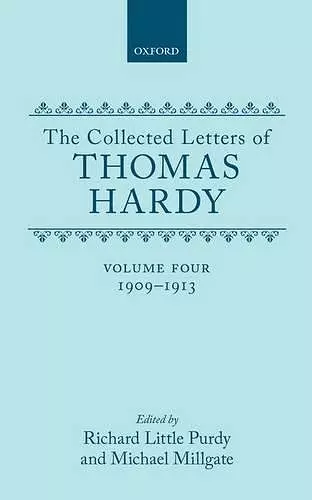 The Collected Letters of Thomas Hardy cover