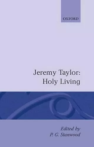 Holy Living and Holy Dying: Volume I: Holy Living cover