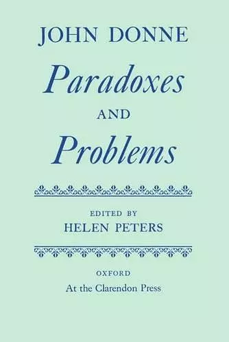 Paradoxes and Problems cover