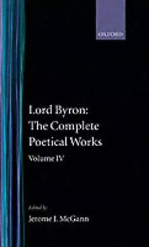 The Complete Poetical Works: Volume 4 cover