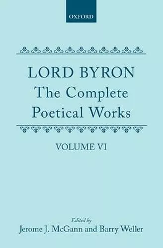 The Complete Poetical Works: Volume 6 cover