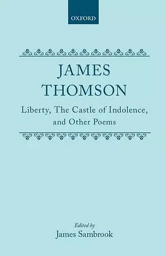 Liberty, The Castle of Indolence, and Other Poems cover