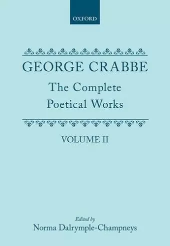 The Complete Poetical Works: Volume II cover