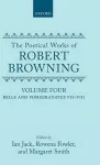 The Poetical Works of Robert Browning: Volume IV cover