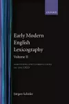 Early Modern English Lexicography: Volume II cover