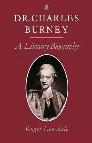 Dr Charles Burney cover