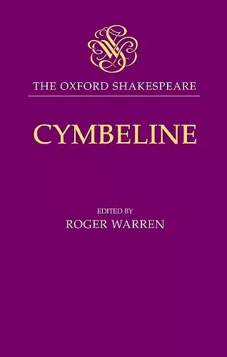 The Oxford Shakespeare: Cymbeline cover