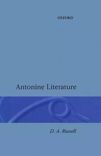 Antonine Literature cover