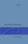 Antonine Literature cover