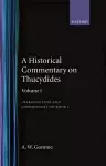 An Historical Commentary on Thucydides: Volume 1. Introduction, and Commentary on Book I cover