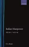 Italian Manpower 225 BC-AD 14 cover
