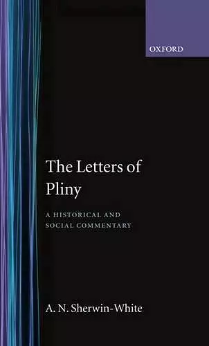 The Letters of Pliny cover