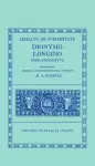 Longinus Libellus de Sublimitate cover