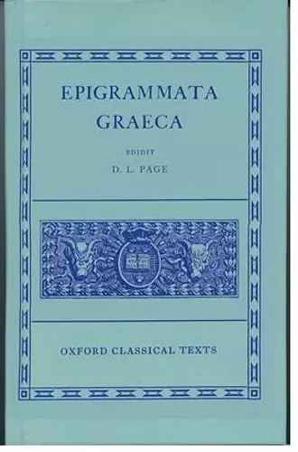 Epigrammata Graeca cover