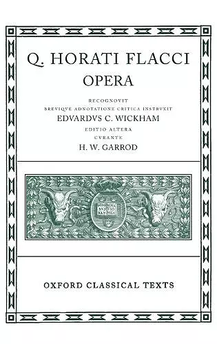 Horace Opera cover