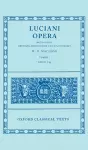 Lucian Opera Tomus I (Books I-XXV) cover