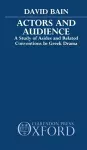 Actors and Audience cover