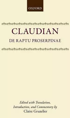 De Raptu Prosperpinae cover