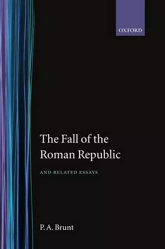 The Fall of the Roman Republic and Related Essays cover