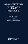 A Commentary on Horace: Odes: Book I cover