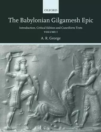 The Babylonian Gilgamesh Epic cover