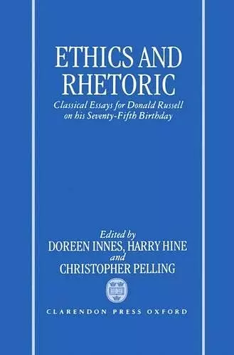 Ethics and Rhetoric cover